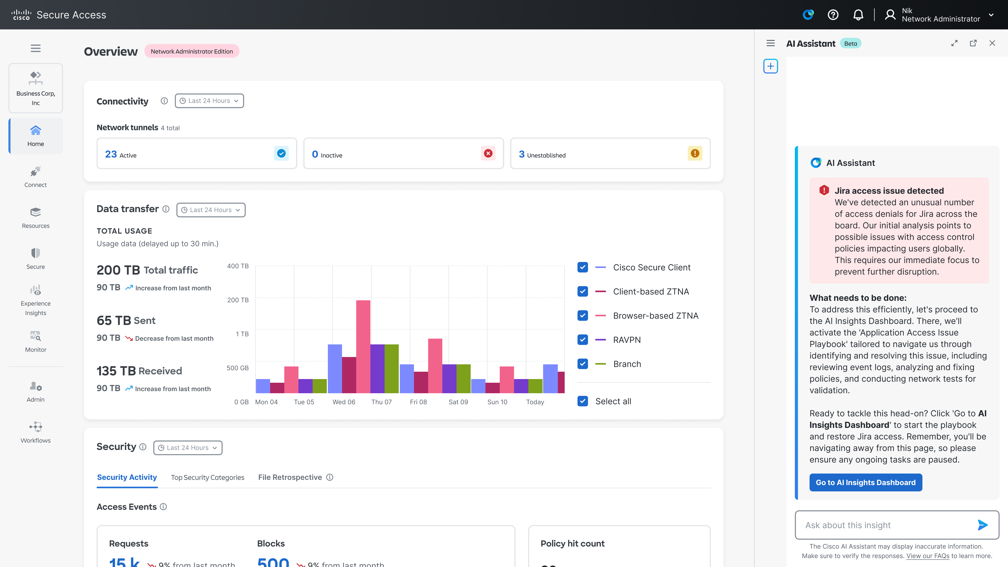 AI assistant identifies the right playbook to run
