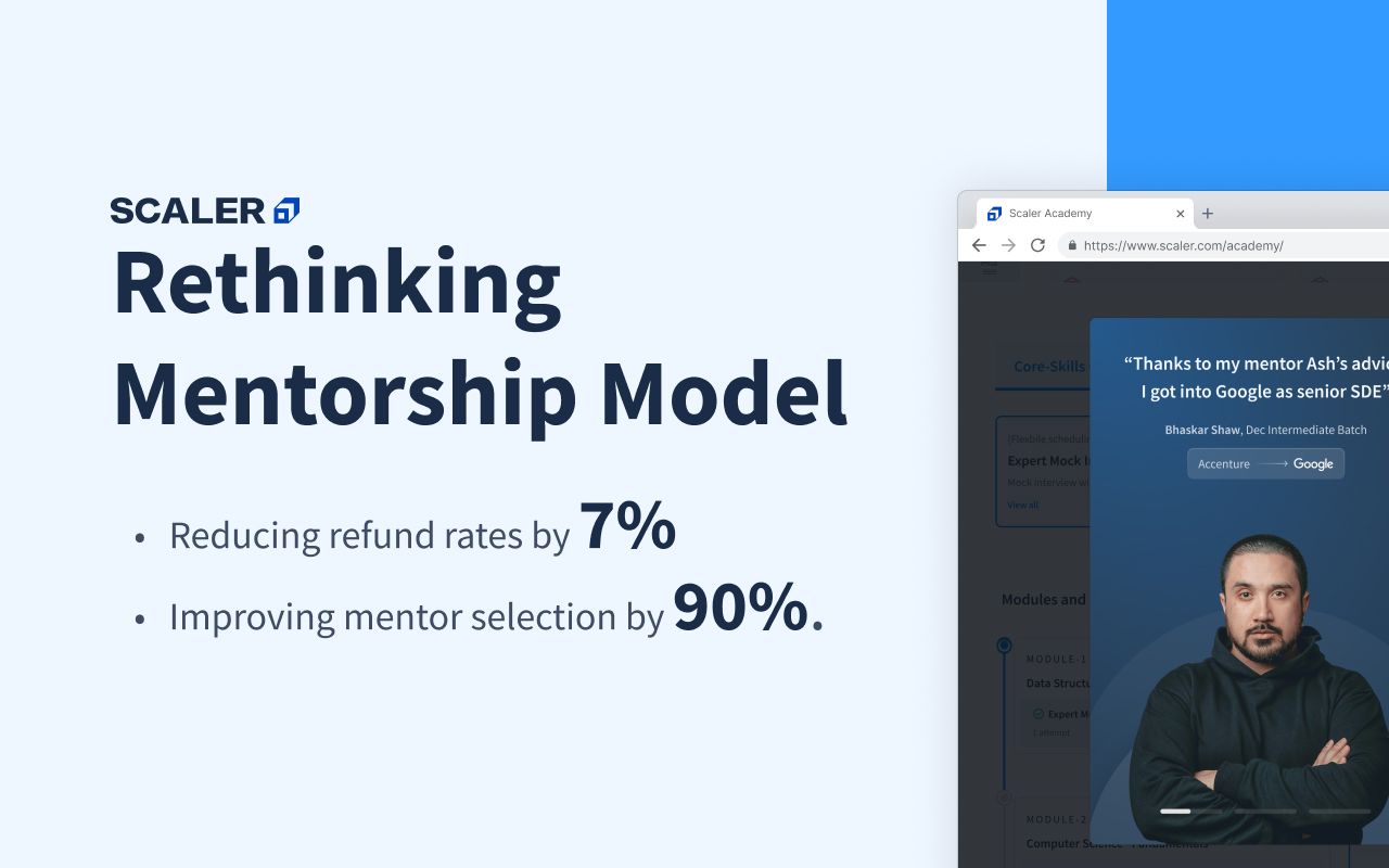 Mentorship UX Reducing No-shows
