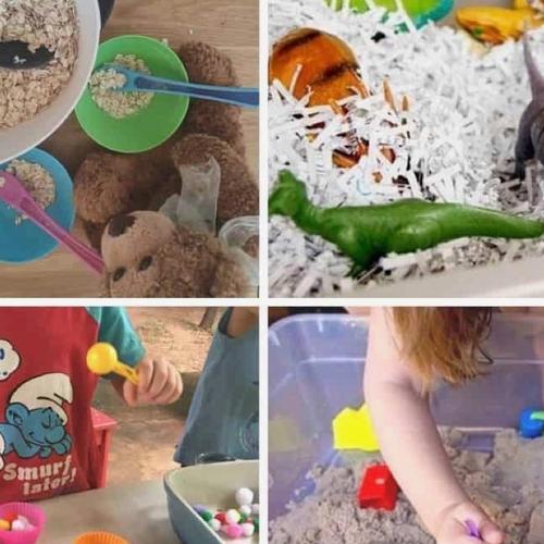5 Messy Play Ideas
