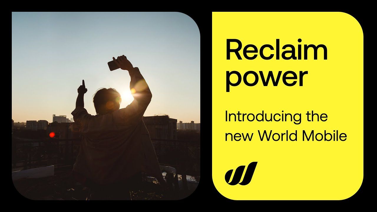 Reclaim Power: Meet the New World Mobile for World Mobile, Motion Design by James Sims