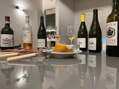 Amelia Singer curated wine case