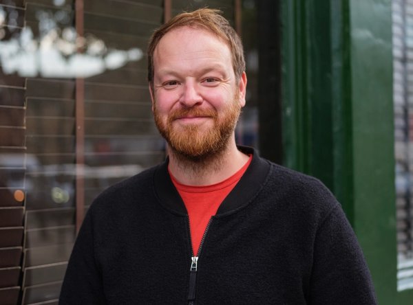 Benedict Johnson, founder of Ourglass at Sager+Wilde, Hackney Road