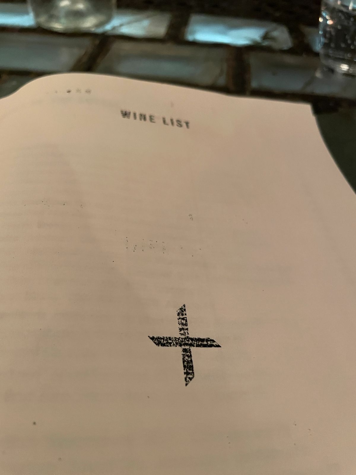 Wine bar Sager + Wilde's wine list