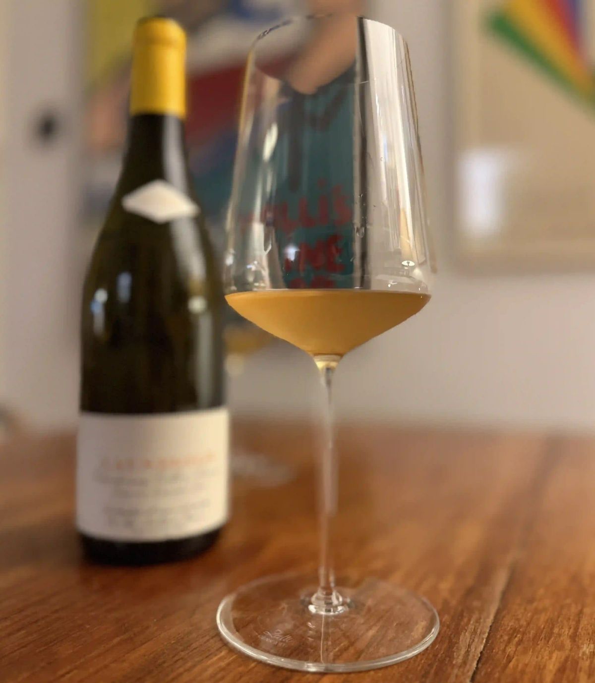 A wine glass side by side in natural light, showing different colour depths for a tasting.
