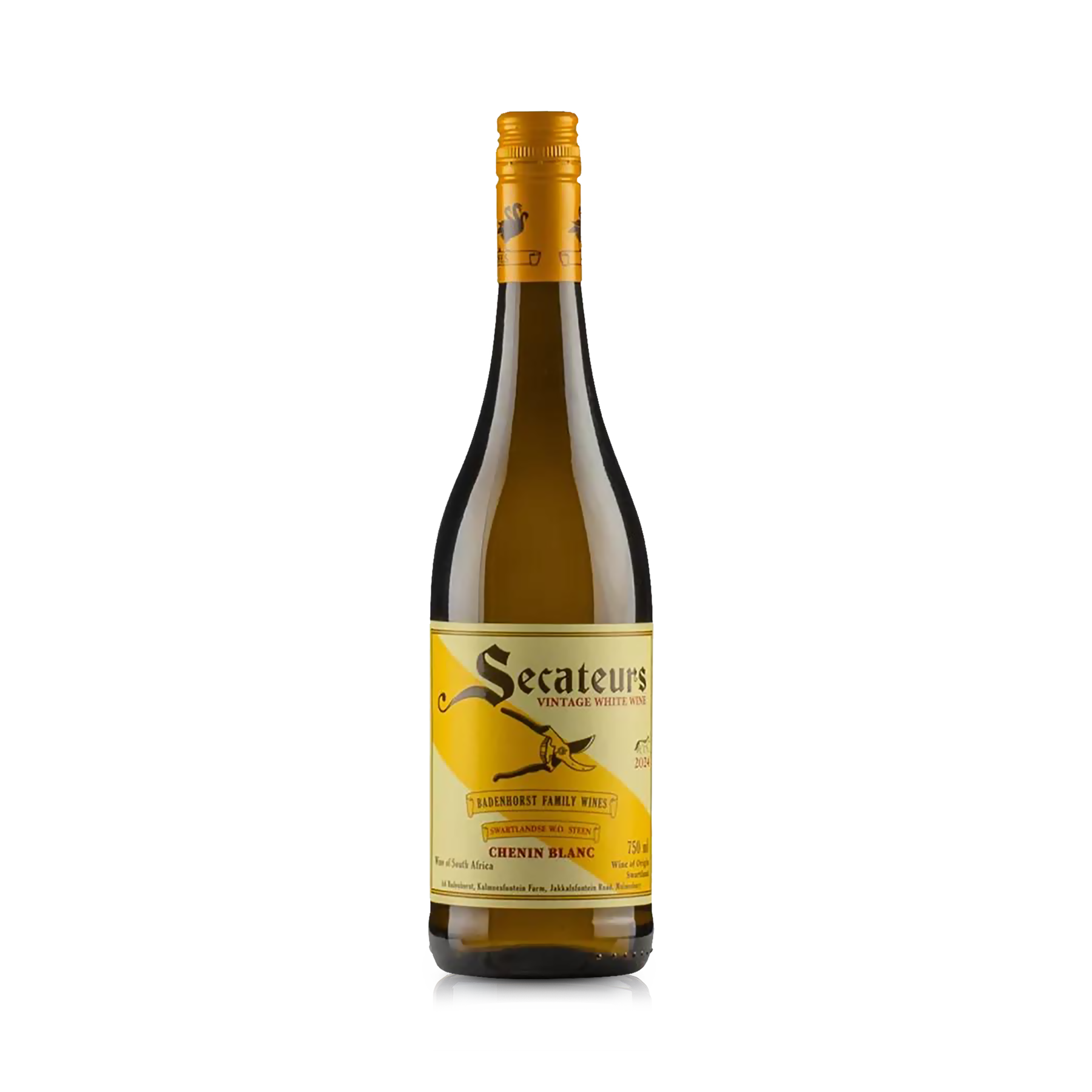 Bottle of Secateurs Chenin Blanc 2024 – AA Badenhorst