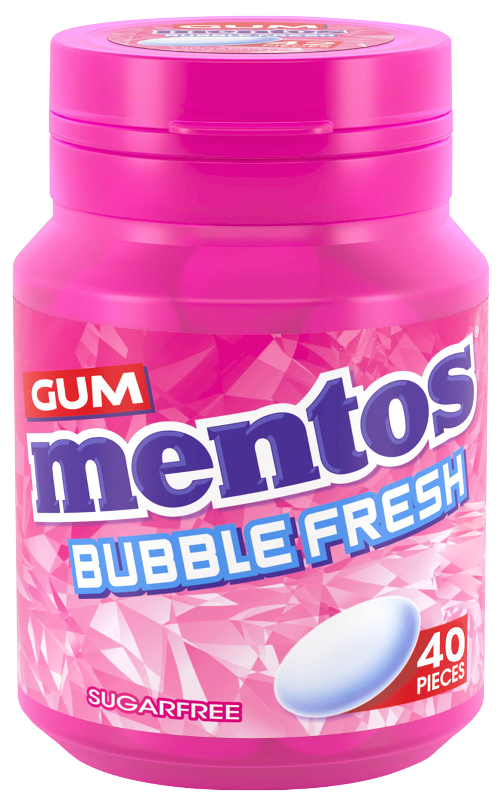 Mentos tropical chewing gum - 56g