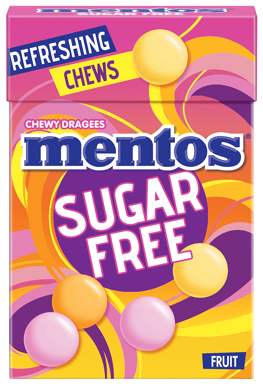 Mentos Sugar Free Chews Mixed Fruits