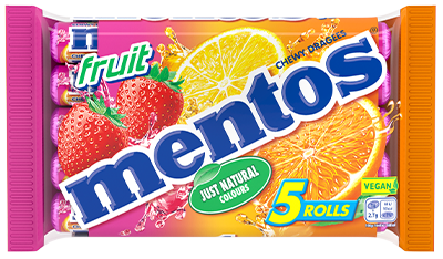 Mentos Fruit 5 Pack
