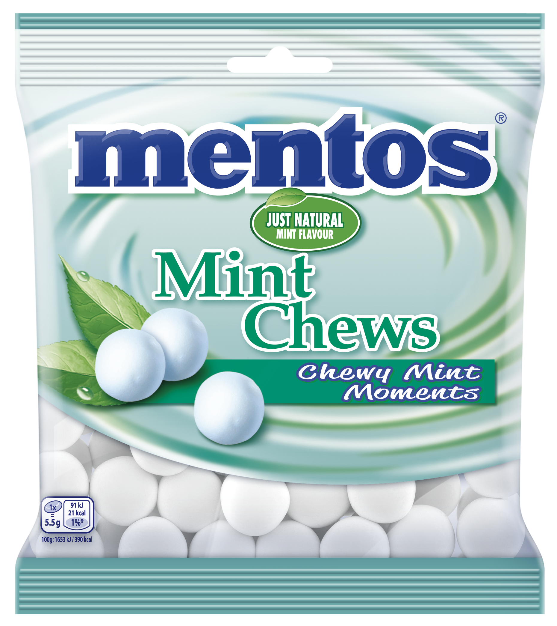 Mentos Mint Chews Bag
