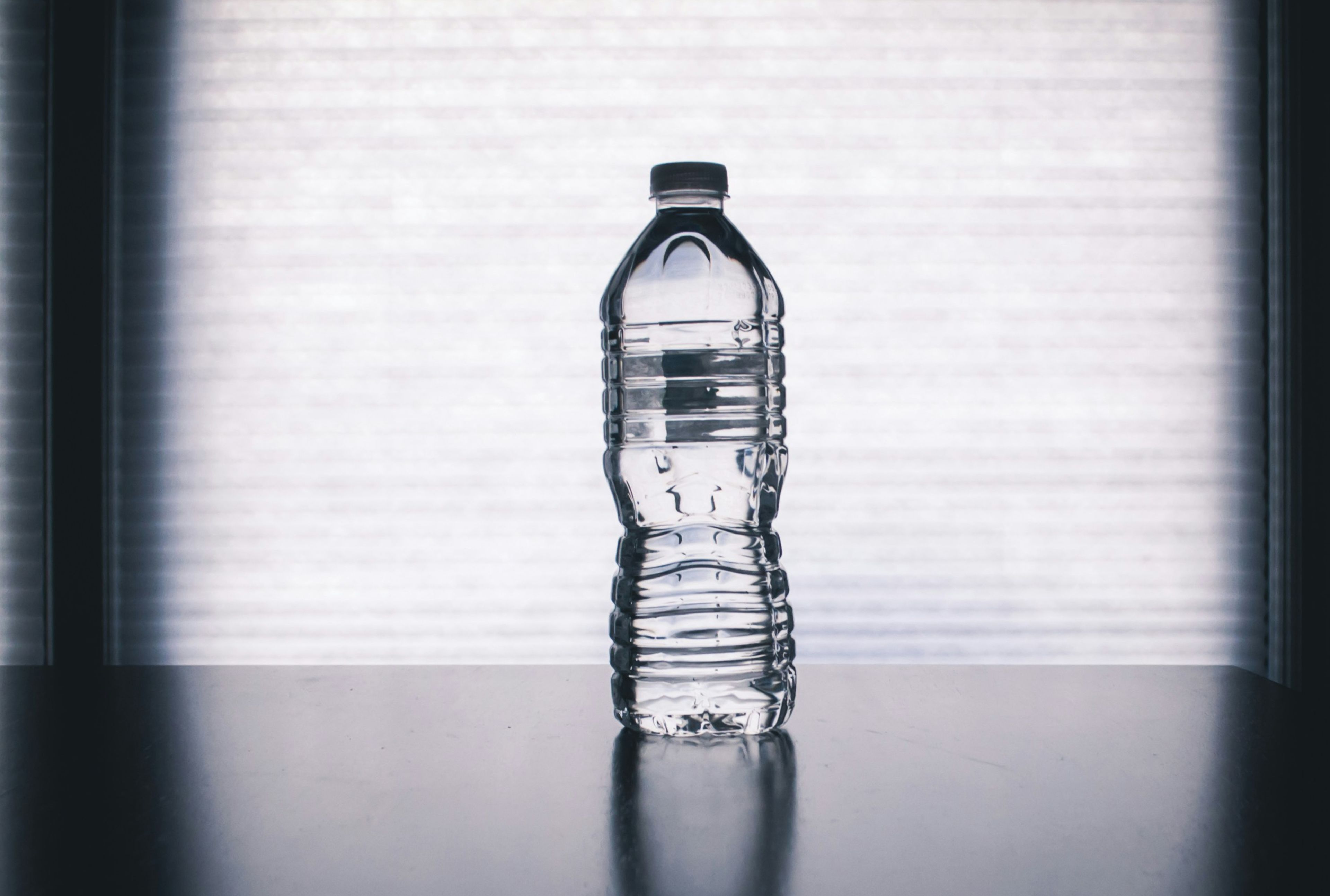 Plastic bottle with lid