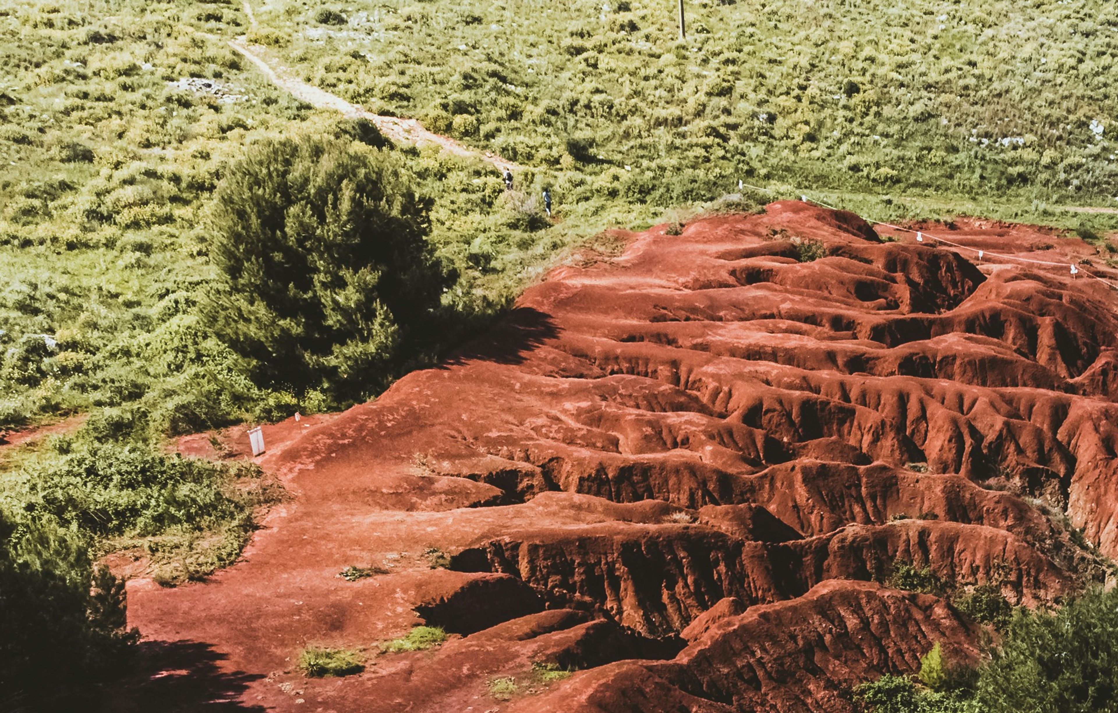 Bauxite rock