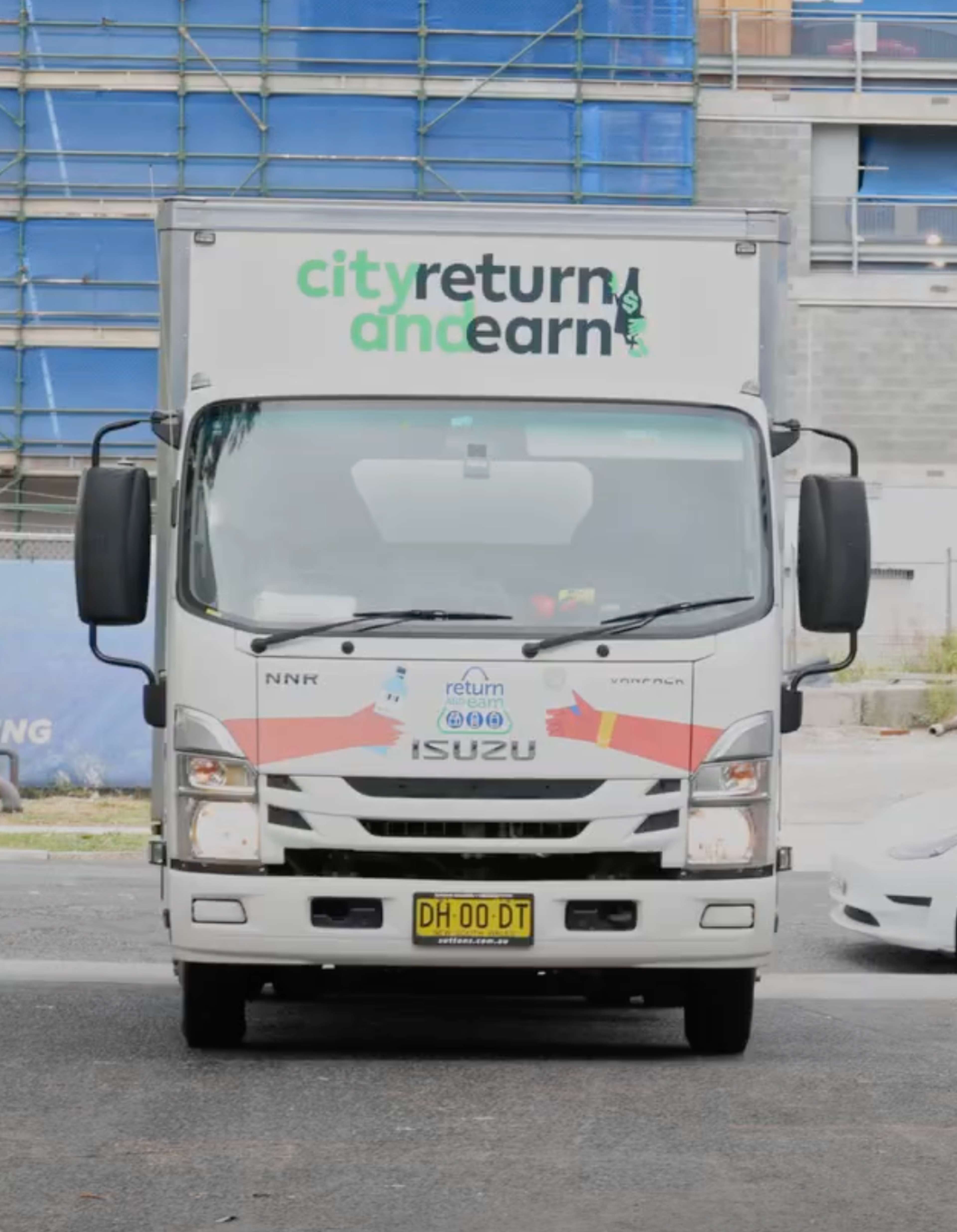 City Return and Earn truck 