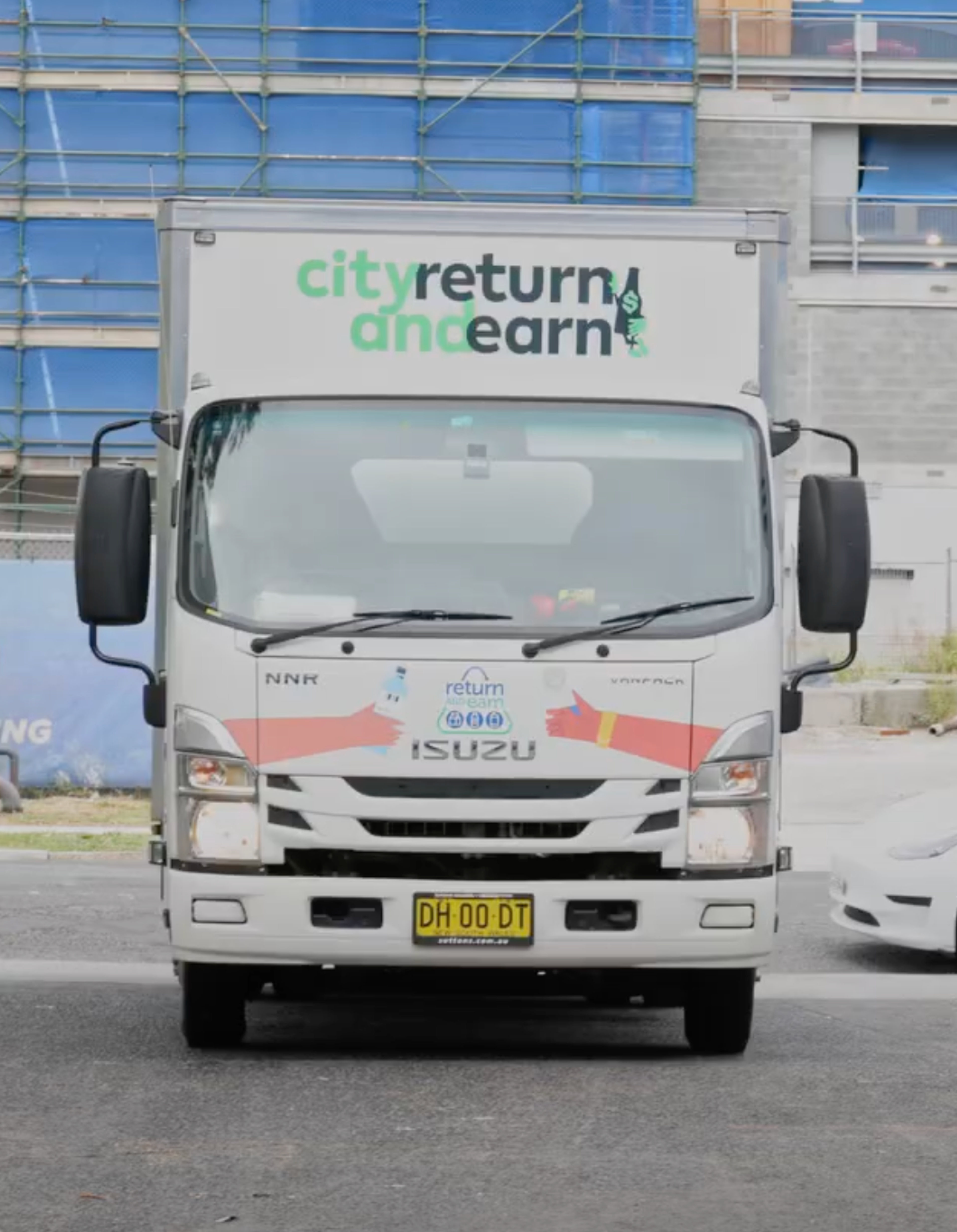 City Return and Earn truck