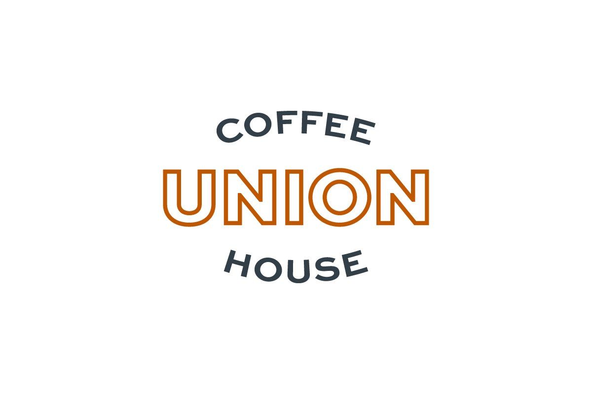 Logo with the words “Coffee Union House” in stylized text
