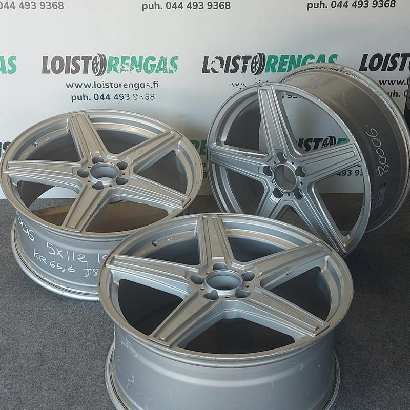 5x112 R19 kr66,6 J8,5 et48 alumiinivanteet