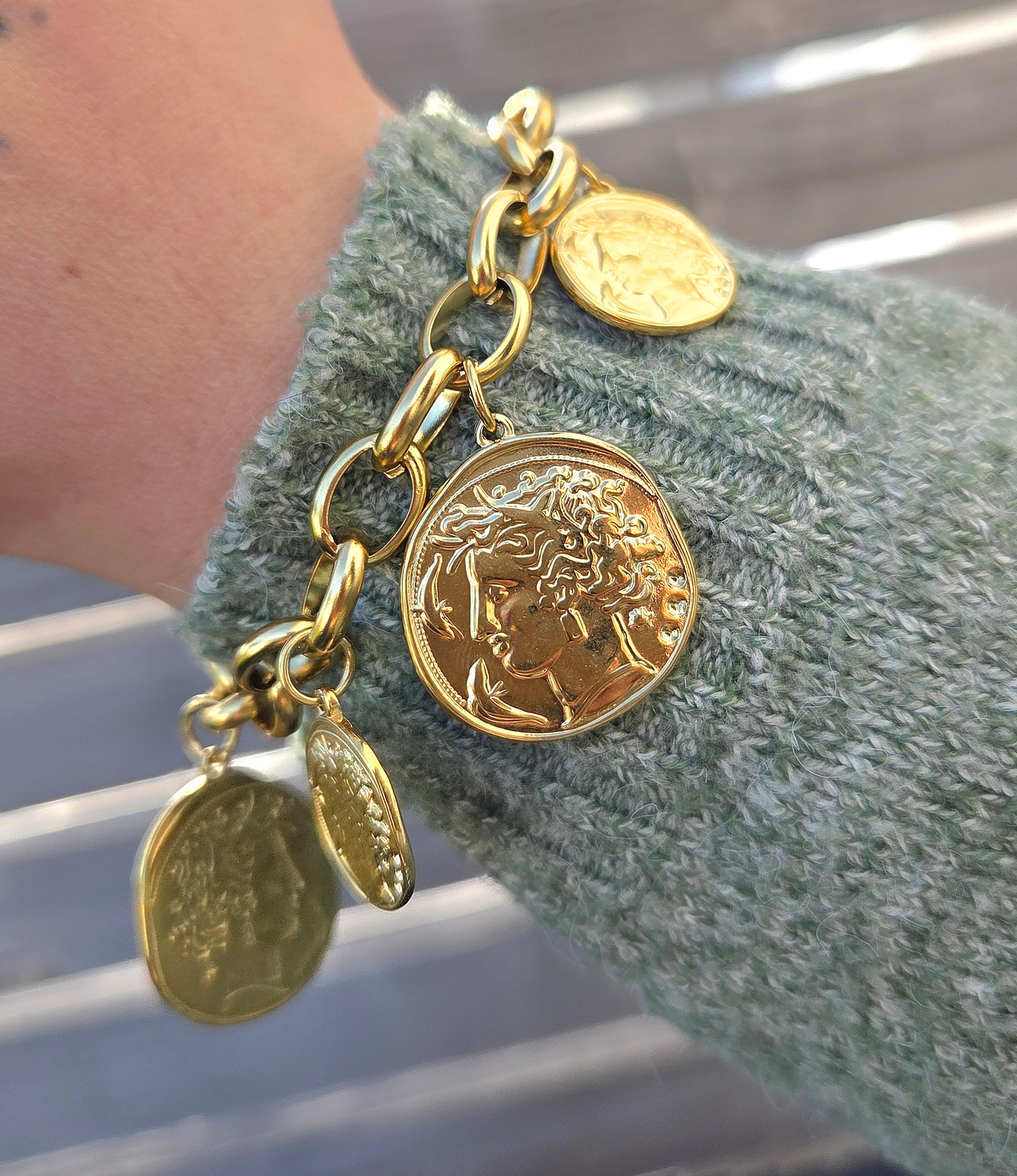 Bracelet Breloque MONNAIE — miniature 2