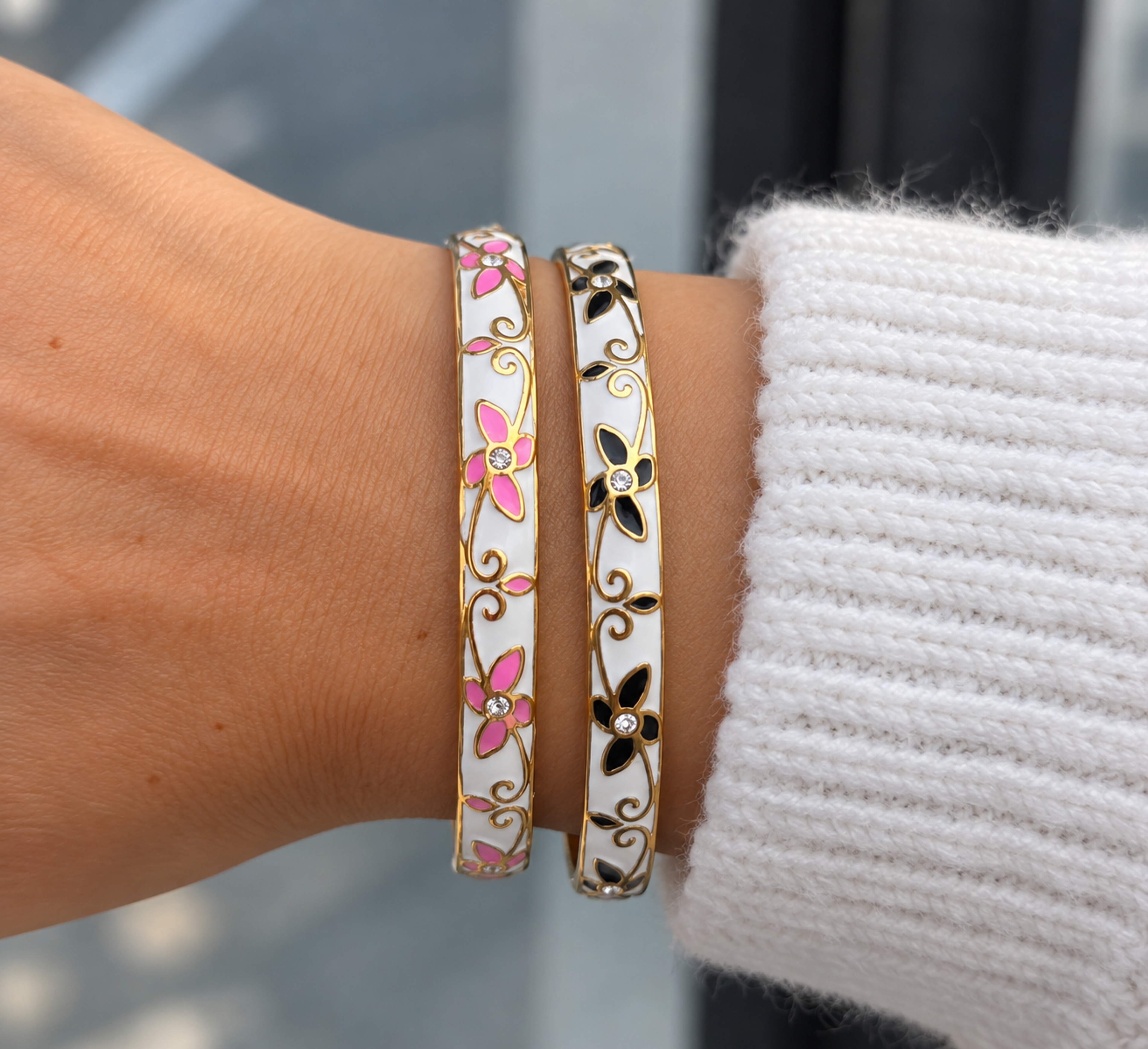 Bracelet jonc THAILANDAIS LARA — miniature 3