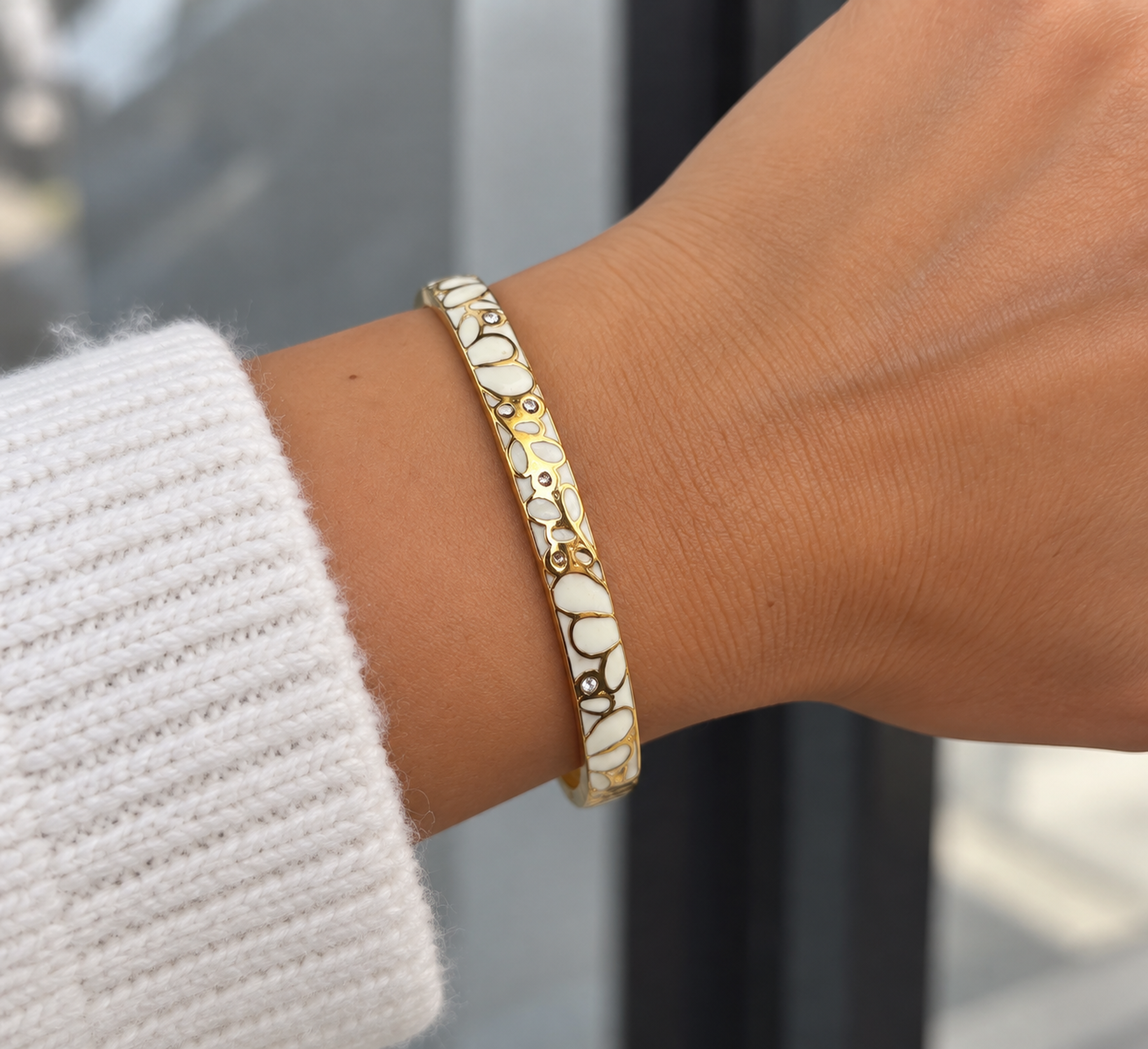 Bracelet jonc THAILANDAIS ZOLA — miniature 2
