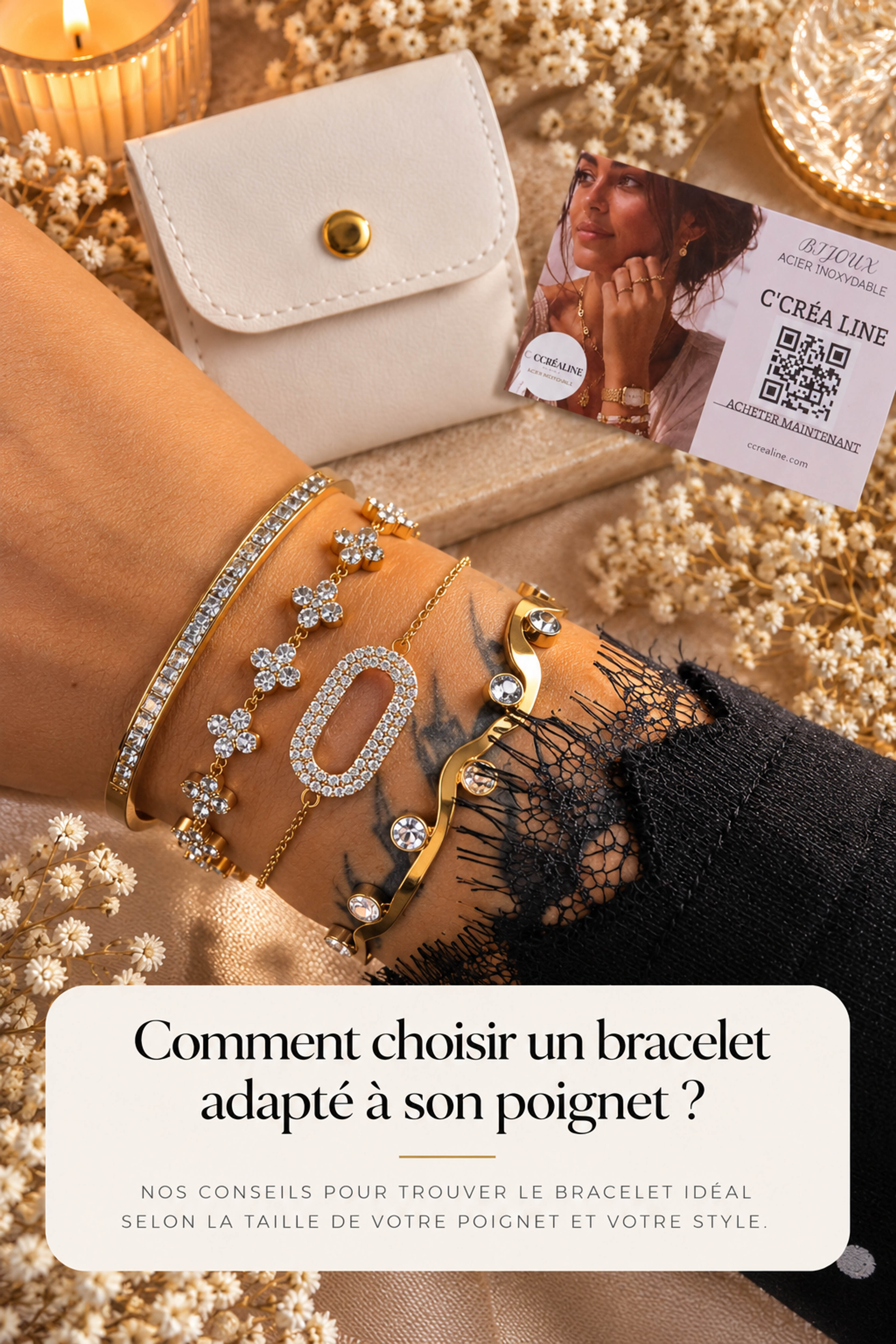 Comment choisir un bracelet adapté à la taille de son poignet ?