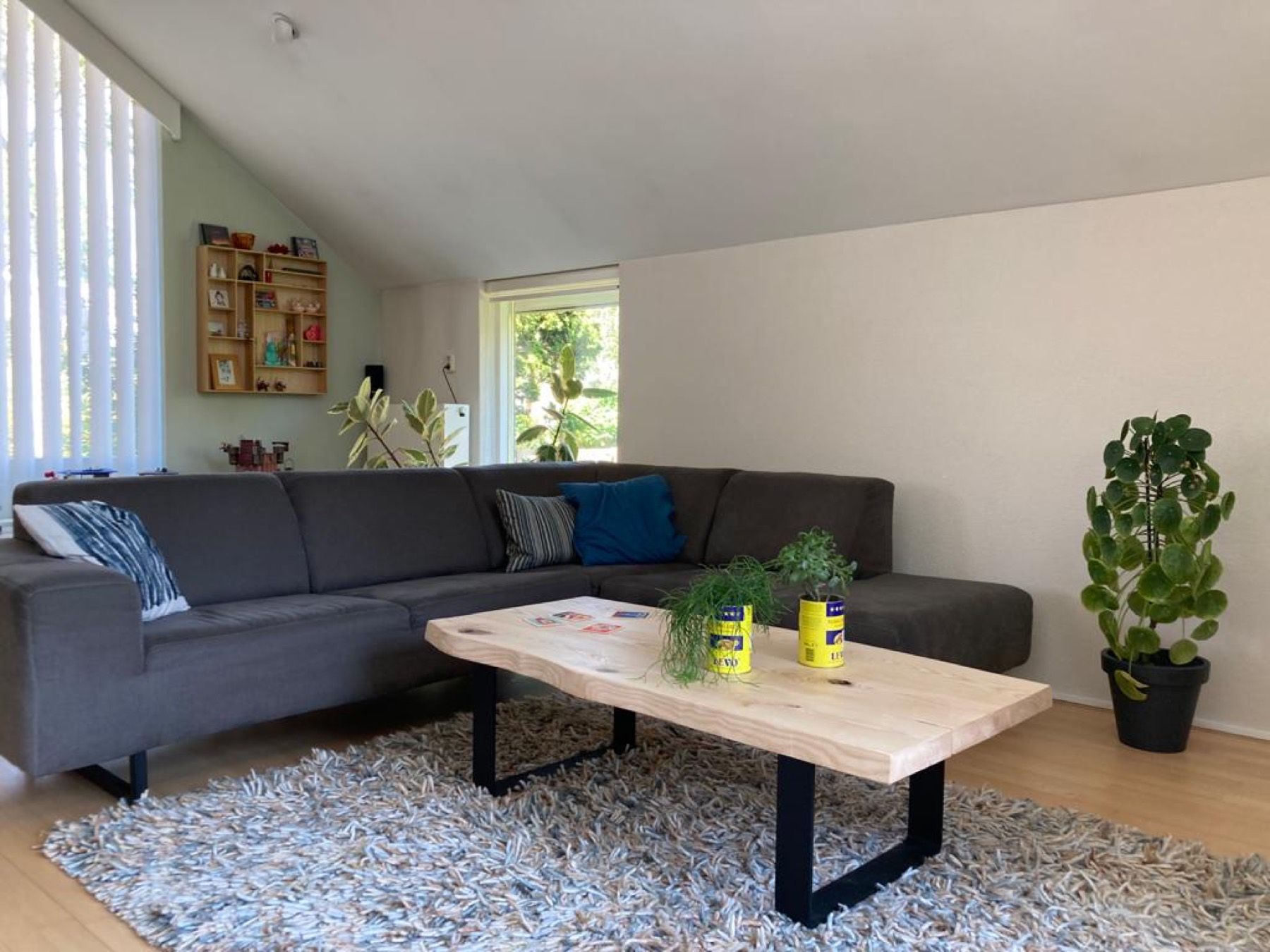Salontafel stamhout