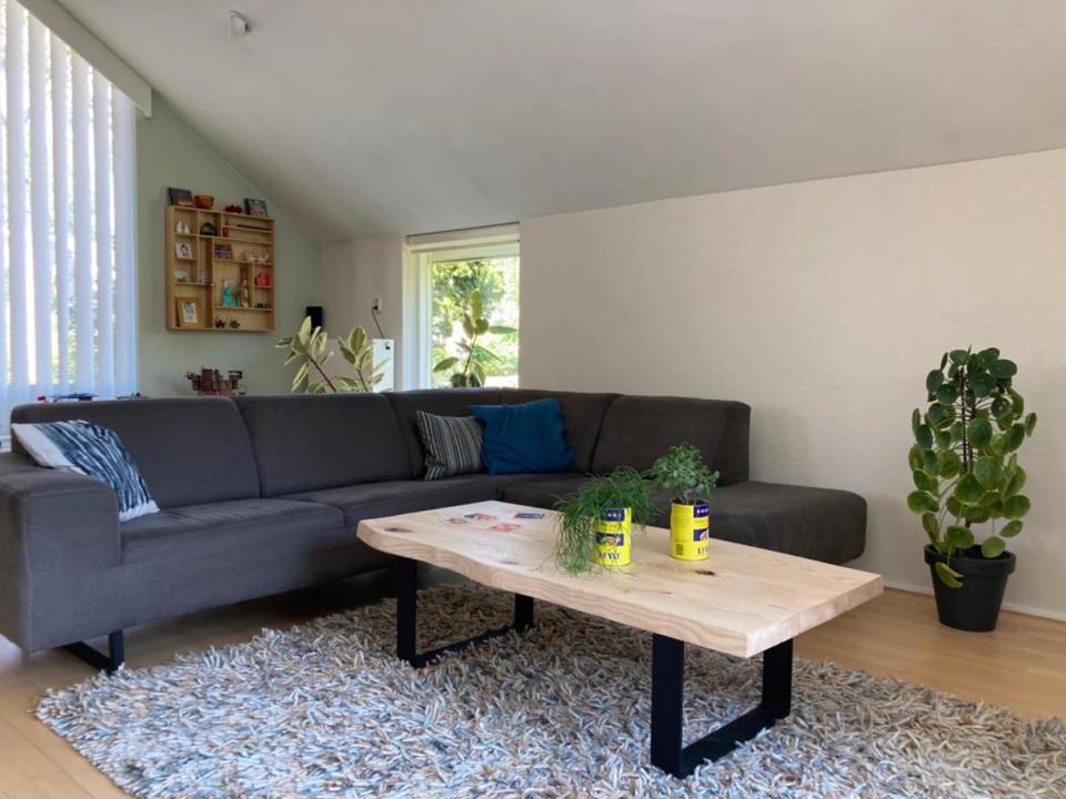 Salontafel stamhout