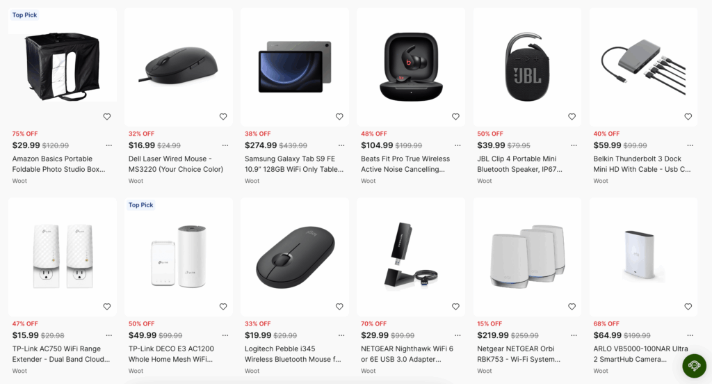 Electronics top brand deals on Koupon