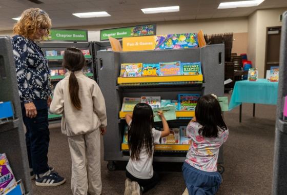 Book Fair banner: read more, learn more, dream more
