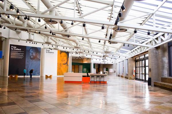 California African American Museum, atrium