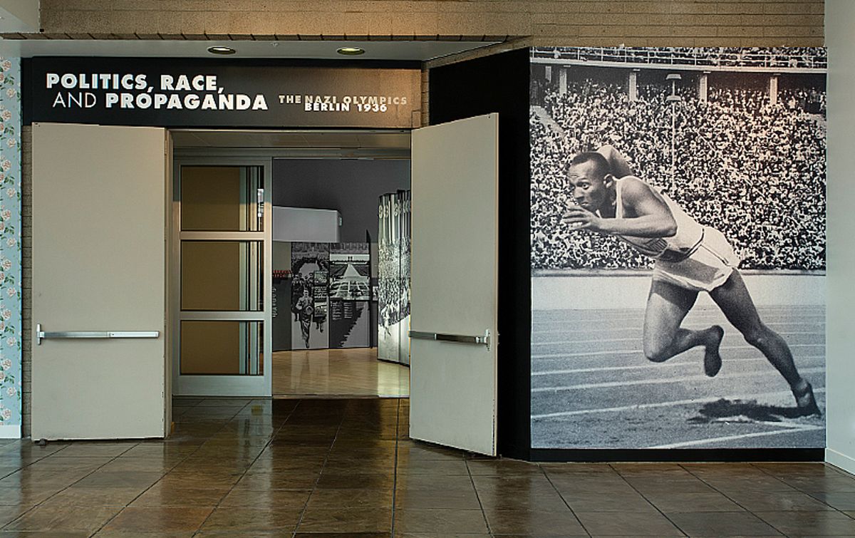 Entrance to "Politics, Race, and Propaganda"
