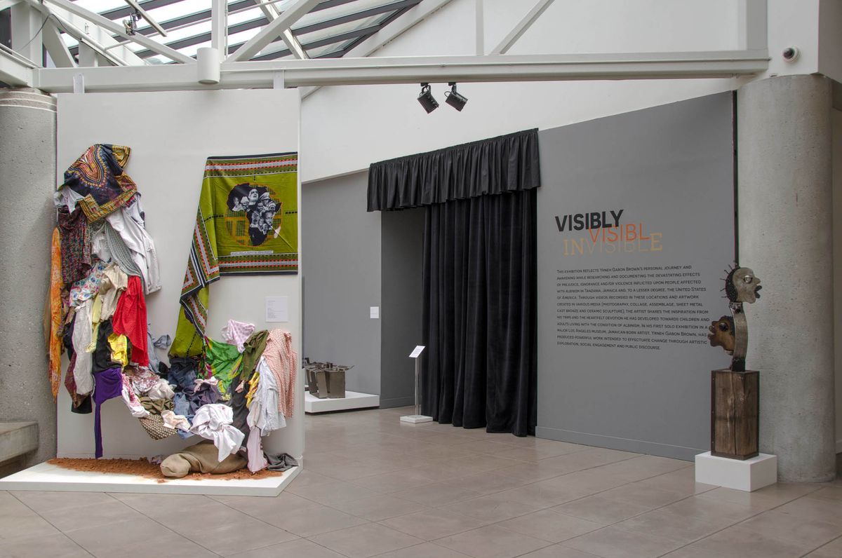 Entrance to installation