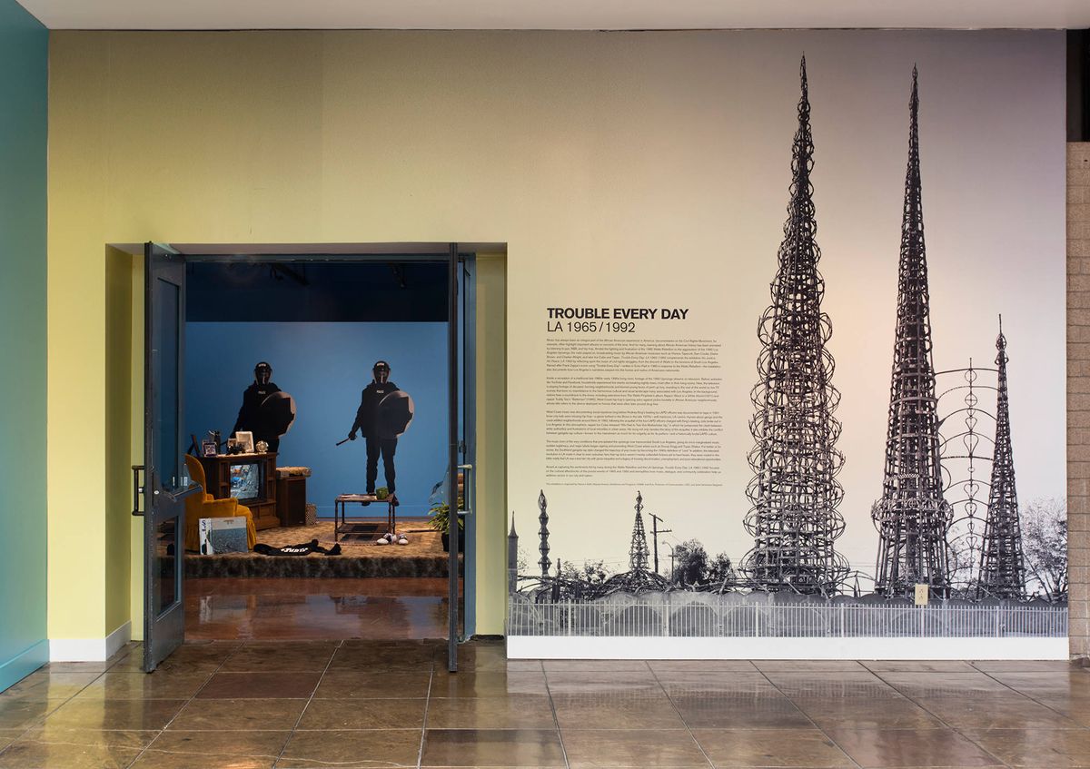 Entrance to exhibition