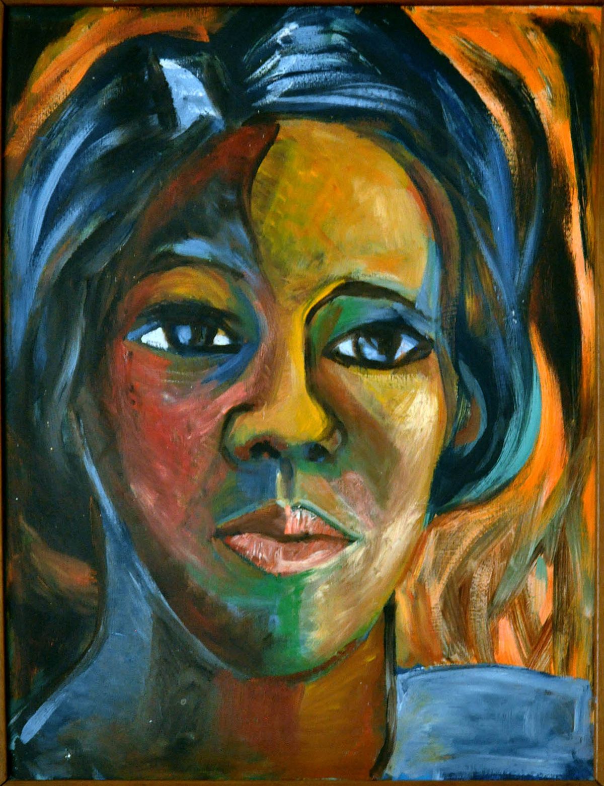 Sybil Atteck, Self Portrait, ca.1970