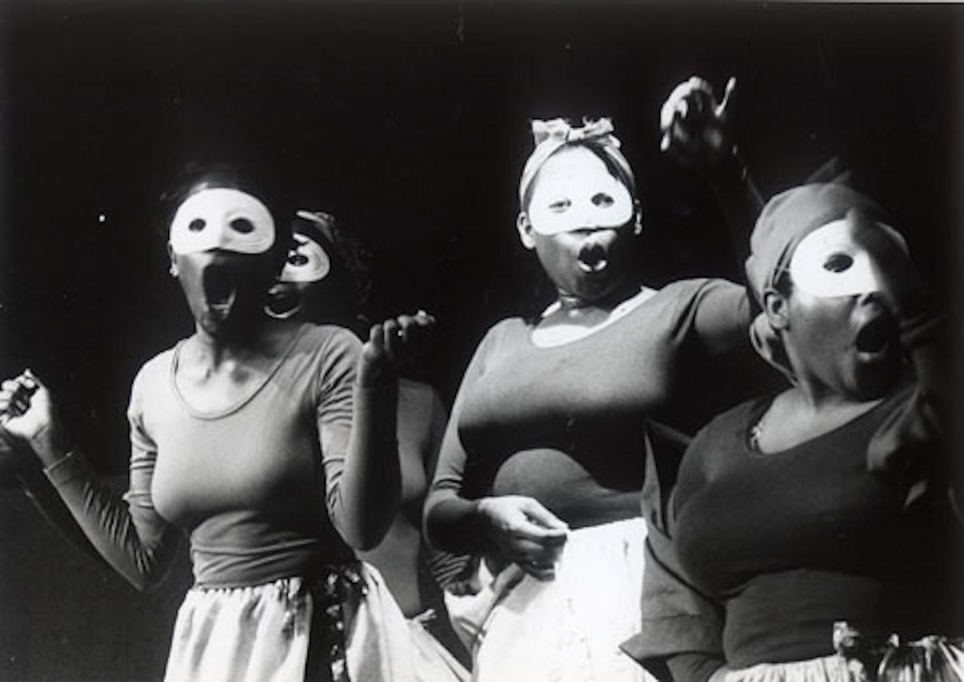Free Southern Theater performance of "Where is the Blood of Your Fathers?". Free Southern Theater Records, Amistad Research Center, New Orleans.