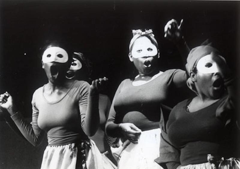 Free Southern Theater performance of "Where is the Blood of Your Fathers?". Free Southern Theater Records, Amistad Research Center, New Orleans.