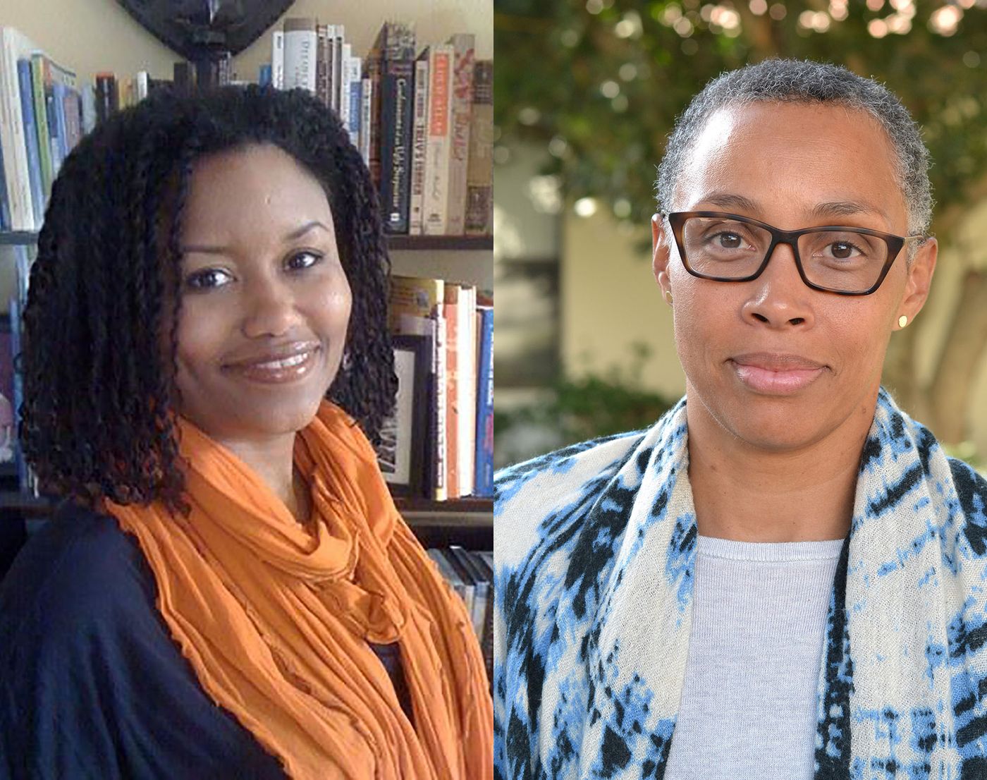 Bridget R. Cooks (left) and jill moniz (right)