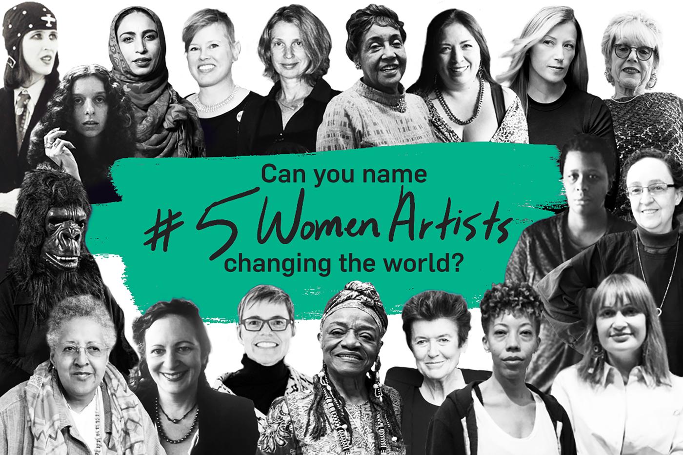 #5WomenArtists 2020