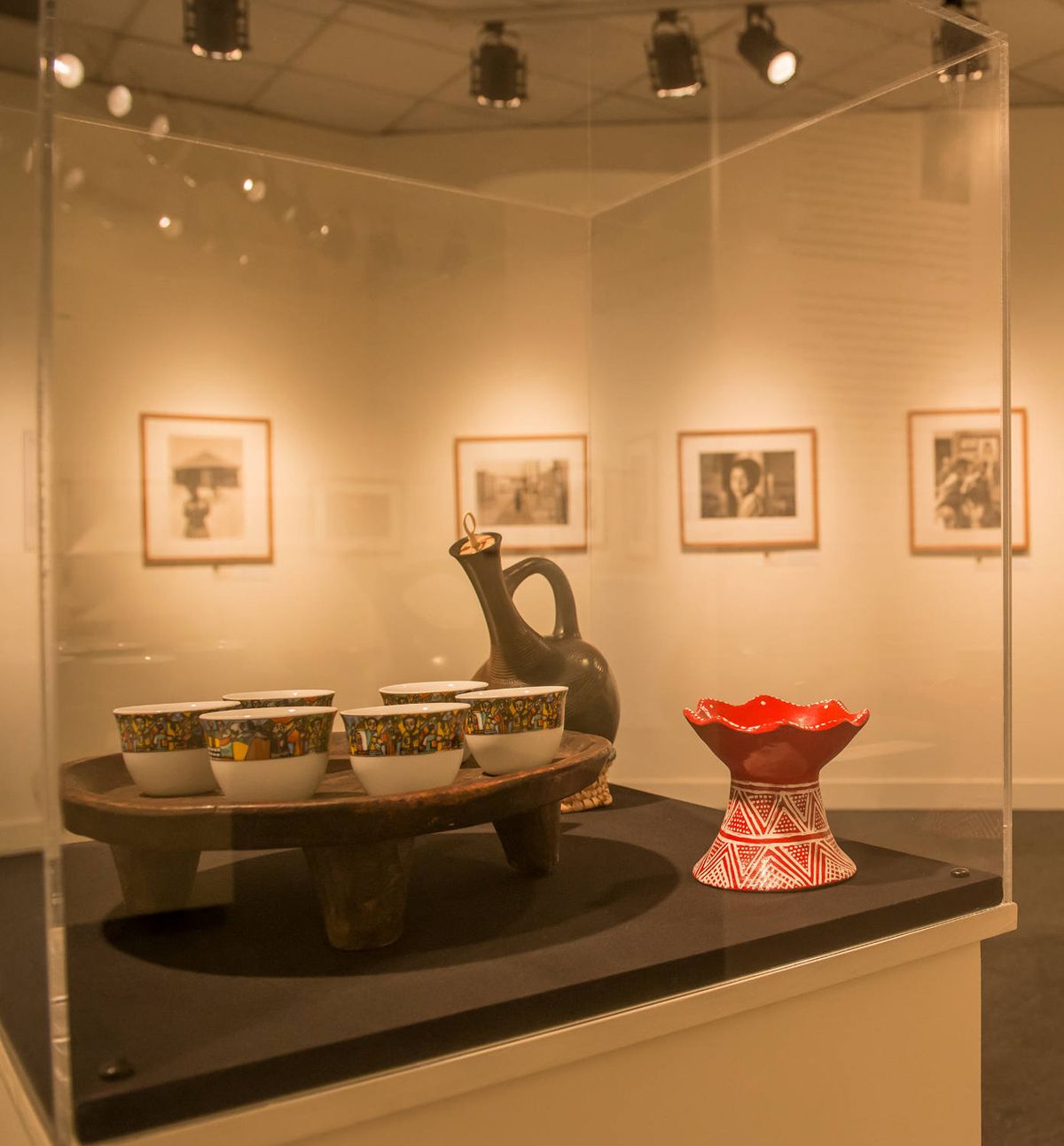 Close up of pottery and ceramic work