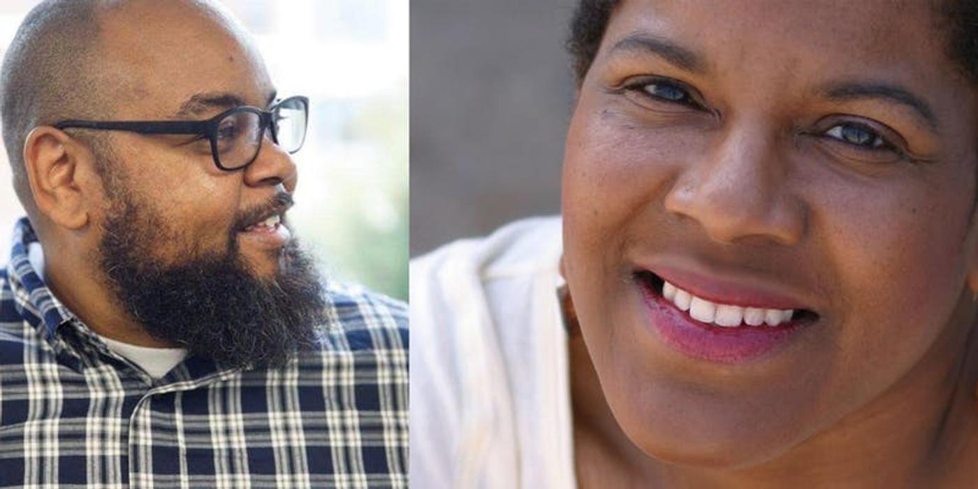 Portraits of Robert Pruitt and Tananarive Due