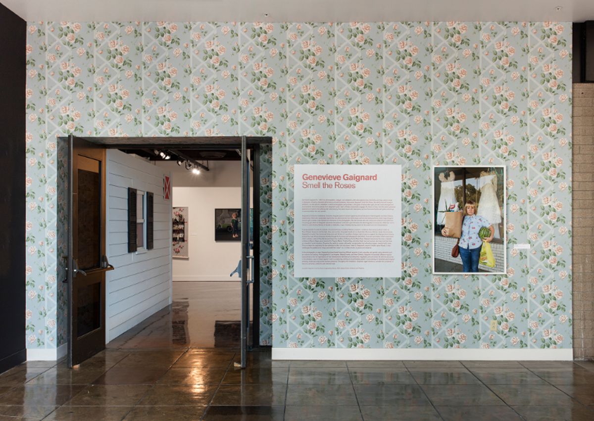 Exhibition entrance for Smell the Roses