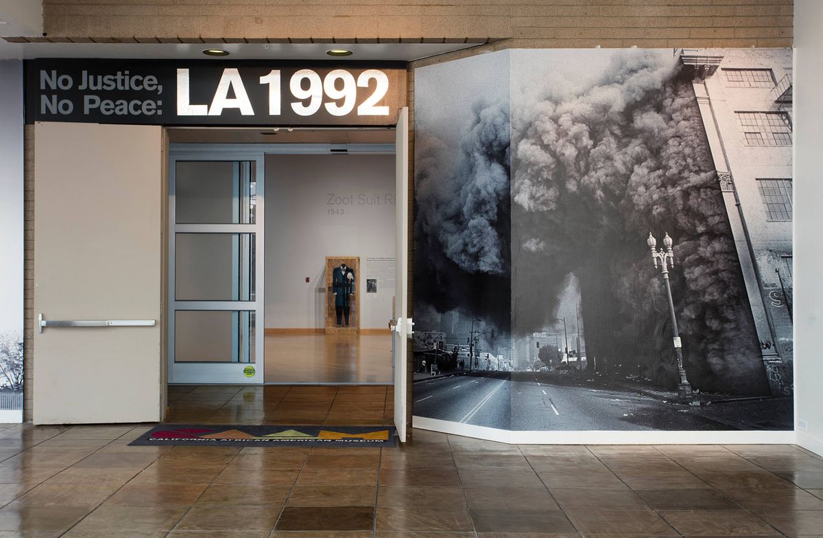 Entrance to exhibition
