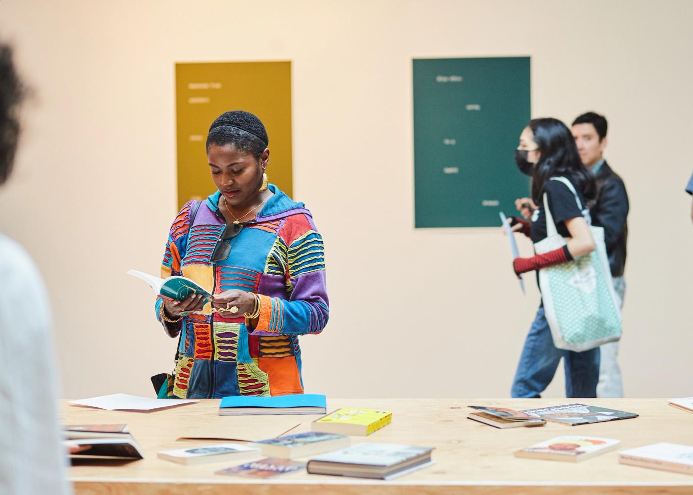 Exhibition opening for Helen Cammock: I Will Keep My Soul