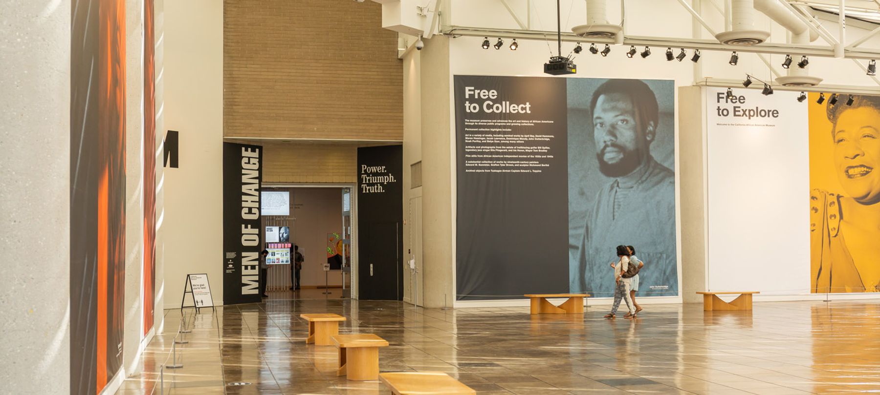Lobby of California African American Museum
