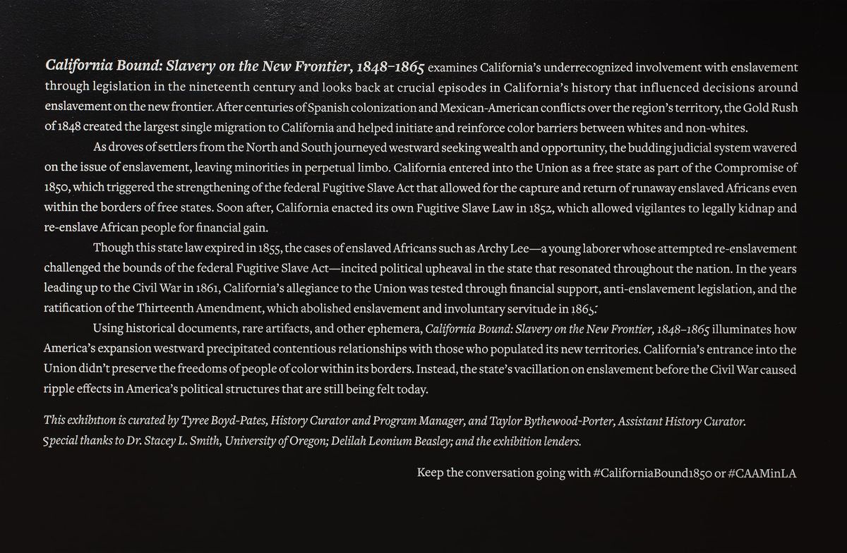 Installation wall text