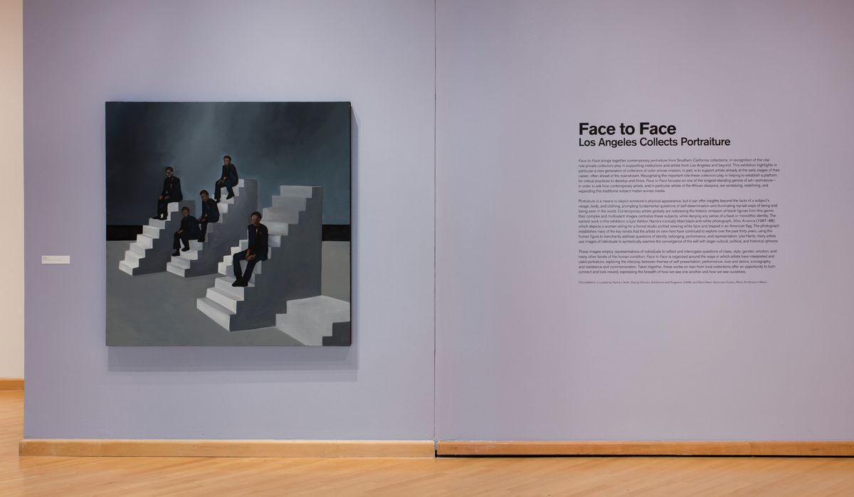 Wall text for Face to Face