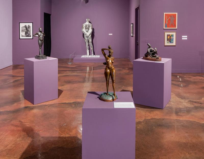 Installation view of Aspects of Nude: Selections from the Permanent Collection