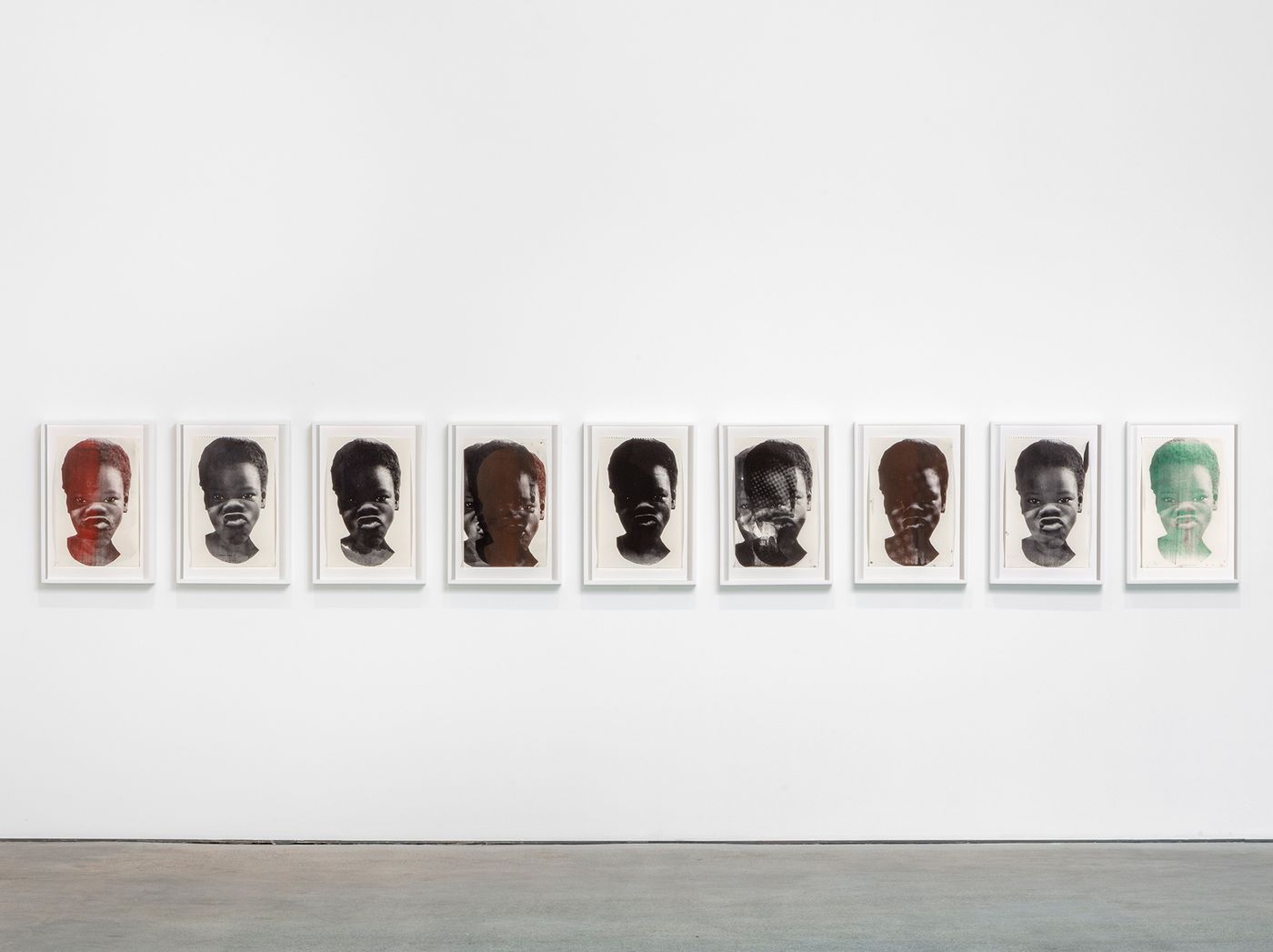 Installation view of "Deborah Roberts: I'm" at Art + Practice. 19 March - 20 August 2022. Leimert Park, Los Angeles