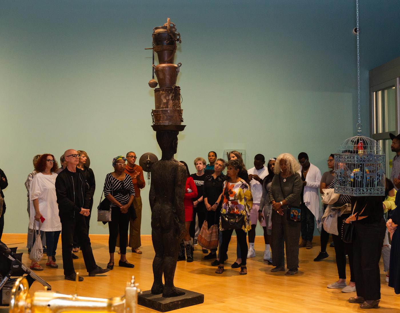 Installation view of LA Blacksmith