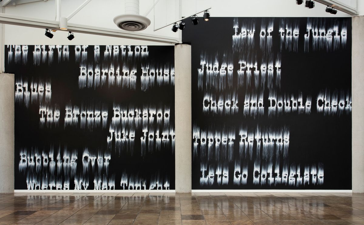 Installation view