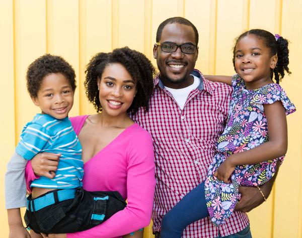 Family visiting CAAM