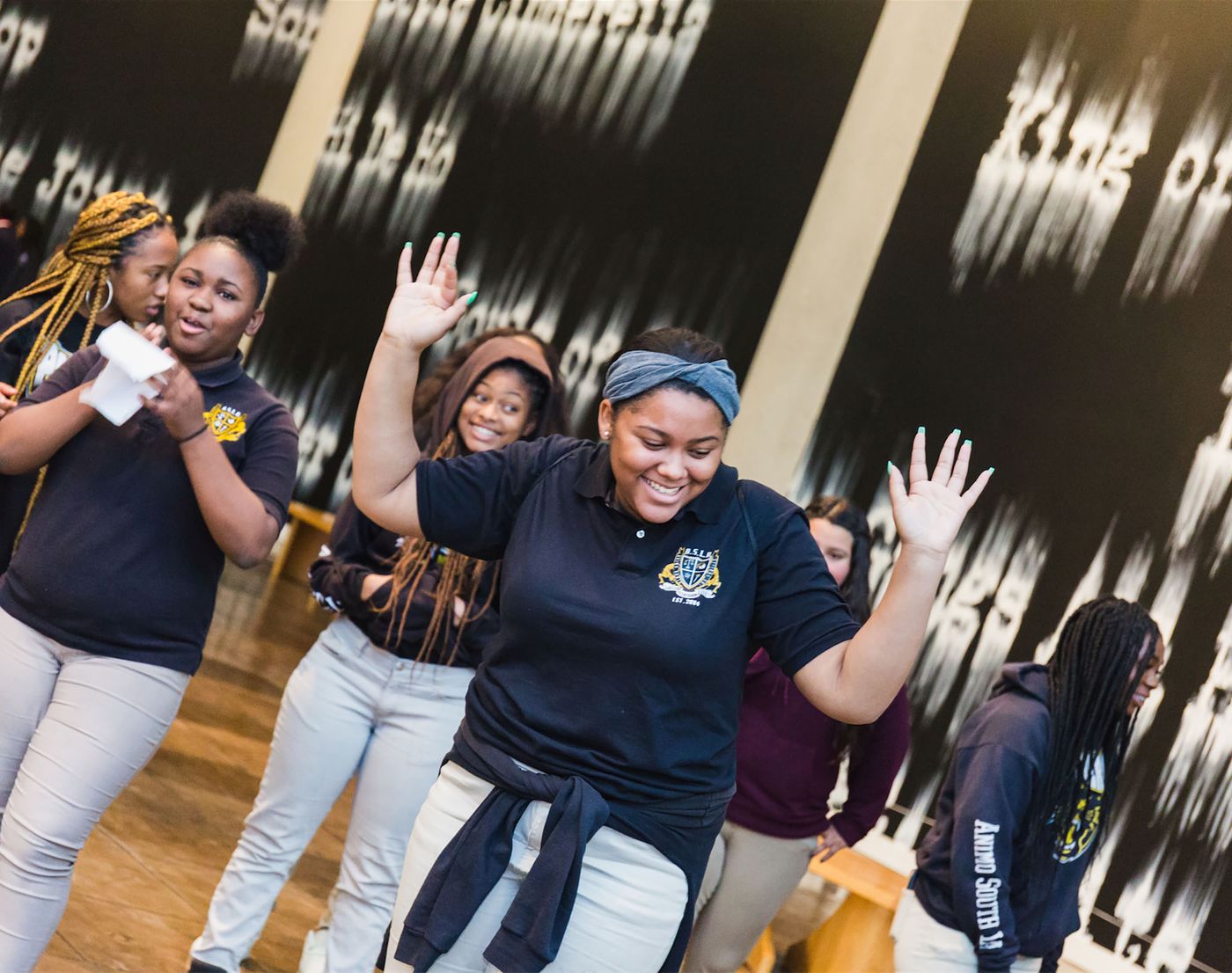 Youth at the California African American Museum